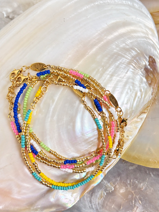 HAPPY PLACE AQUAMARINE BRACELET
