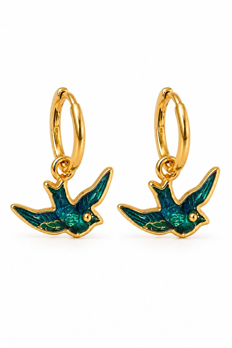 BELLA BLUE BIRD EARRINGS