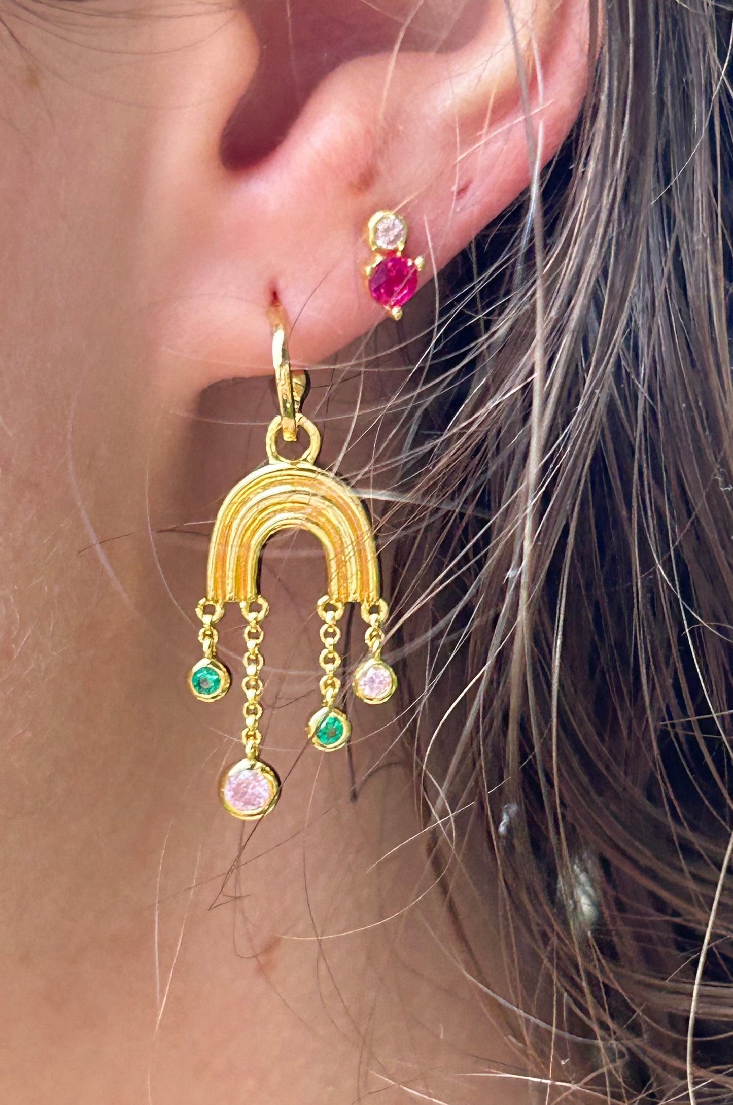 LUCY IN THE SKY EARRINGS GOLD