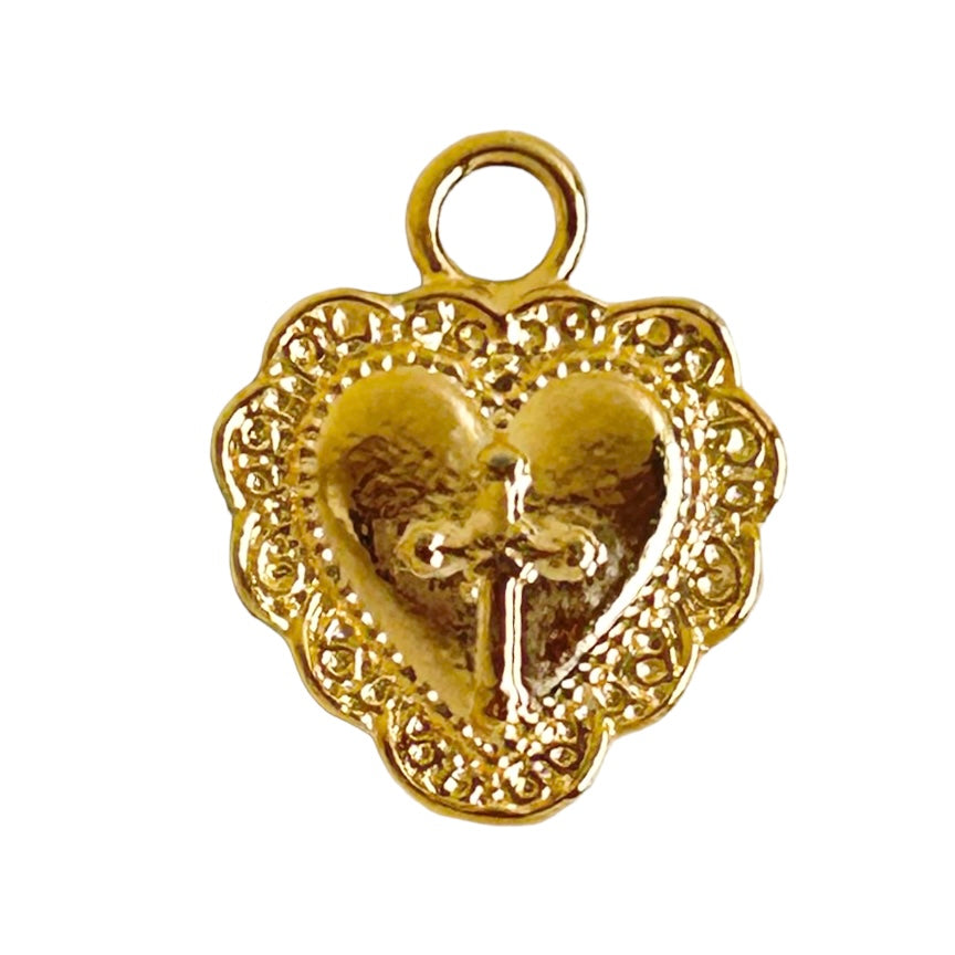 Angel on sale charm gold