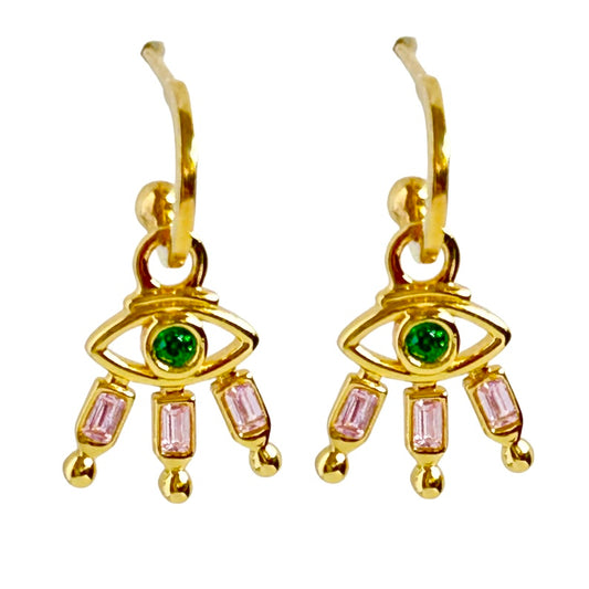 HELLO GOODBYE EARRINGS GOLD