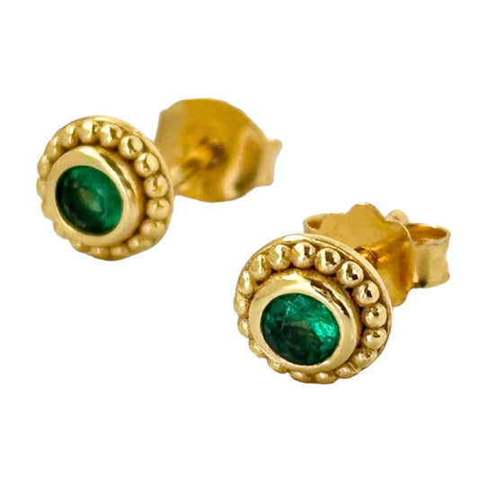 ANITA STUD GOLD EARRINGS