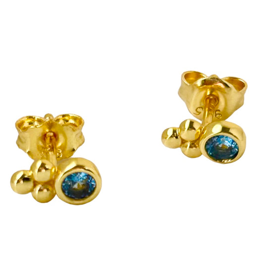 BONNIE STUD GOLD EARRING