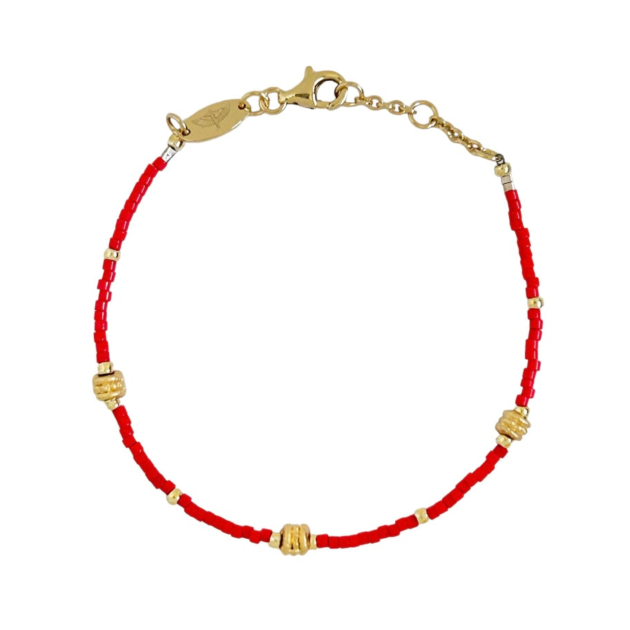 SUNSHINE BEACH RED BRACELET