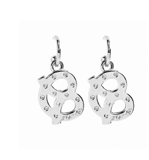 SWEETHEART EARRINGS SILVER