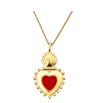 YOU CAN'T BREAK MY HEART NECKLACE GOLD