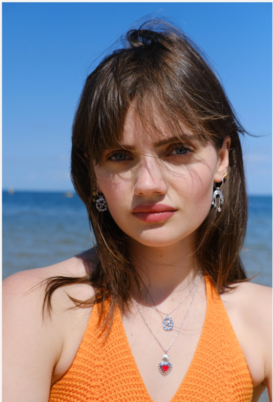 LUCY IN THE SKY EARRINGS SILVER