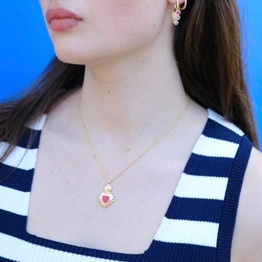YOU CAN'T BREAK MY HEART NECKLACE GOLD