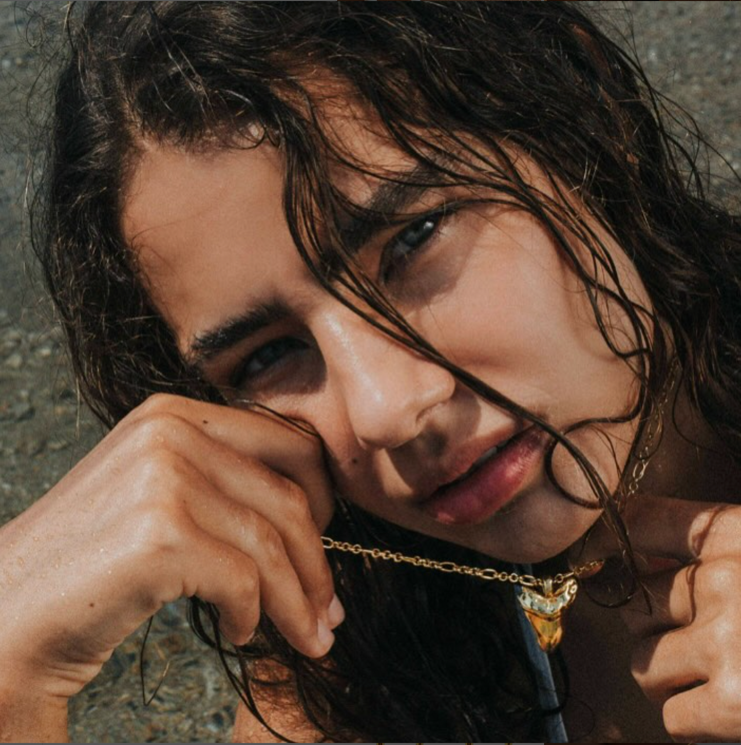 GOOD FORTUNE SHARKY GOLD NECKLACE