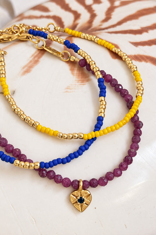 HAPPY PLACE NAVY BRACELET