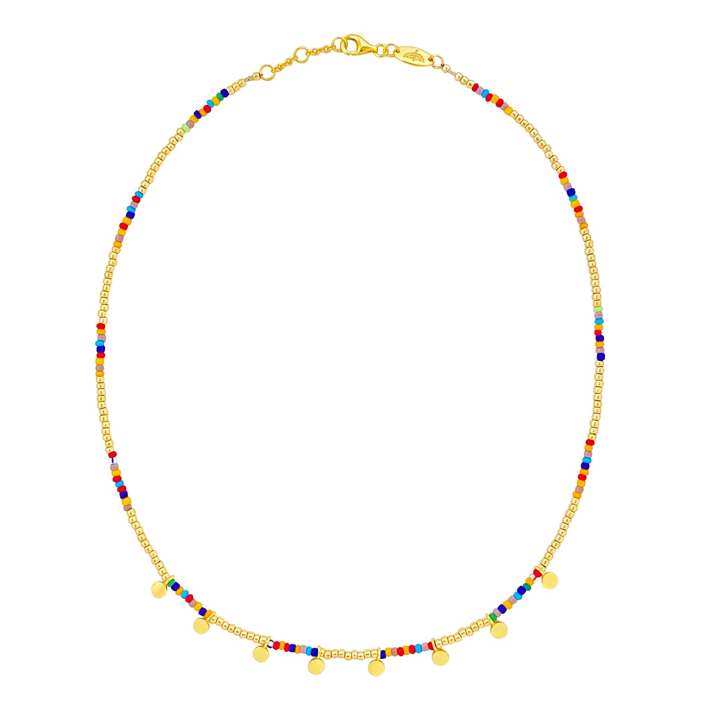 GOLD CARNIVAL NECKLACE
