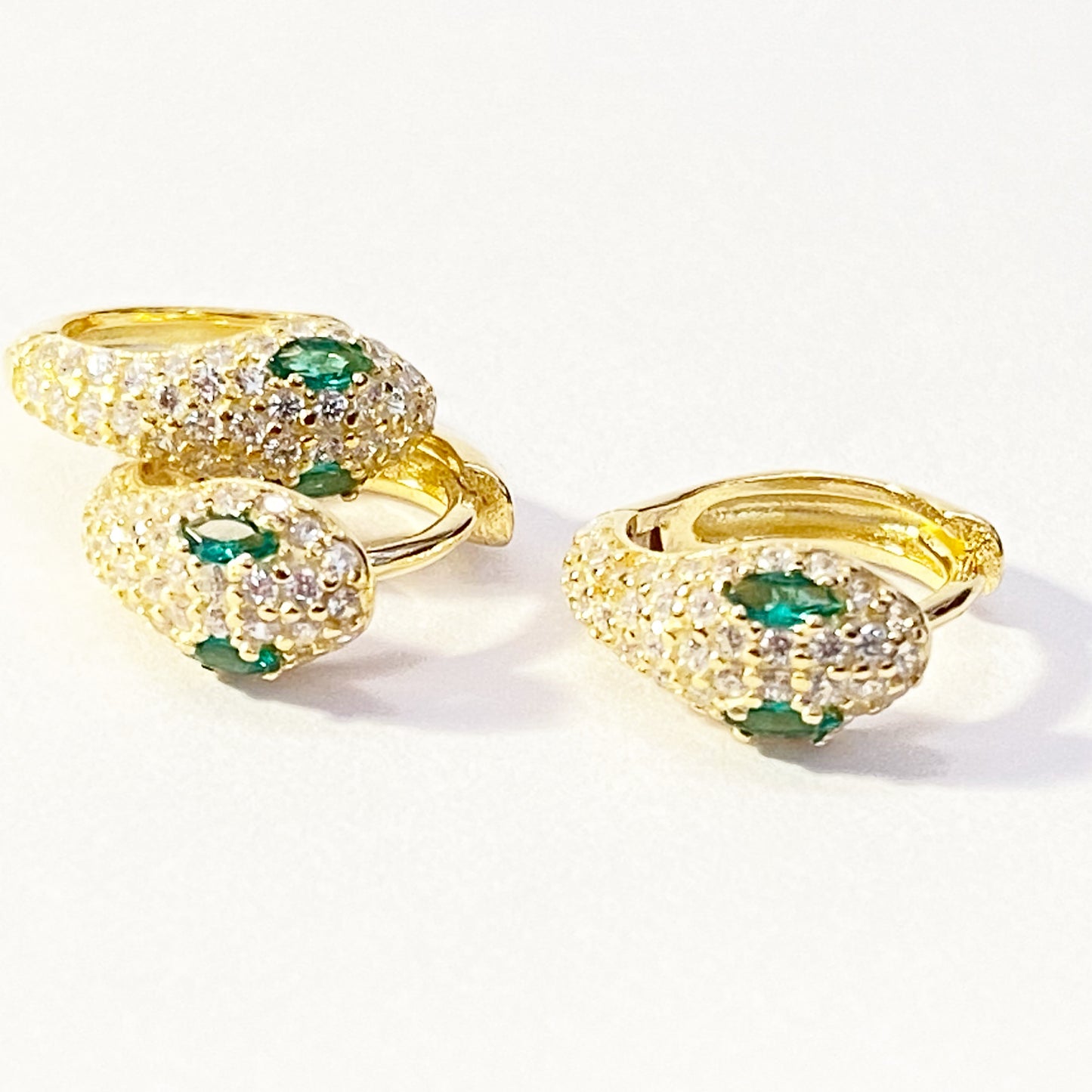 SERPENT HUGGIE EARRING