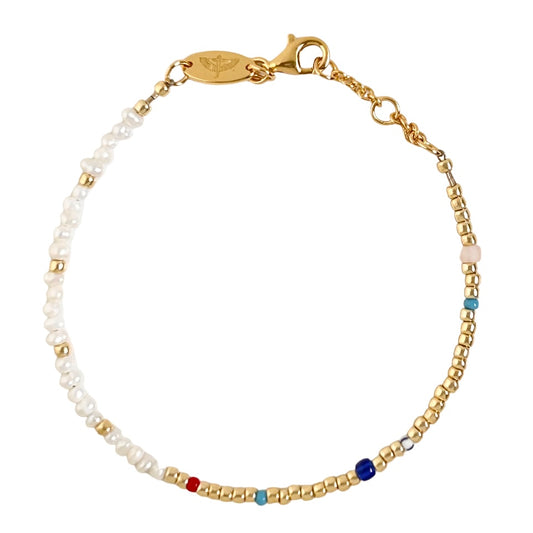 PEARLY PEARL GOLD SISTER BRACELET