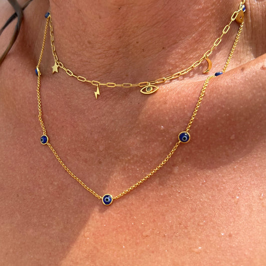 GOOD INTENTIONS  GOLD NECKLACE