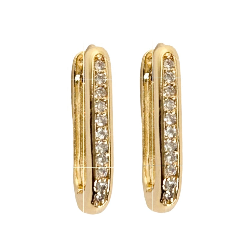 MILKY WAY HOOP EARRINGS