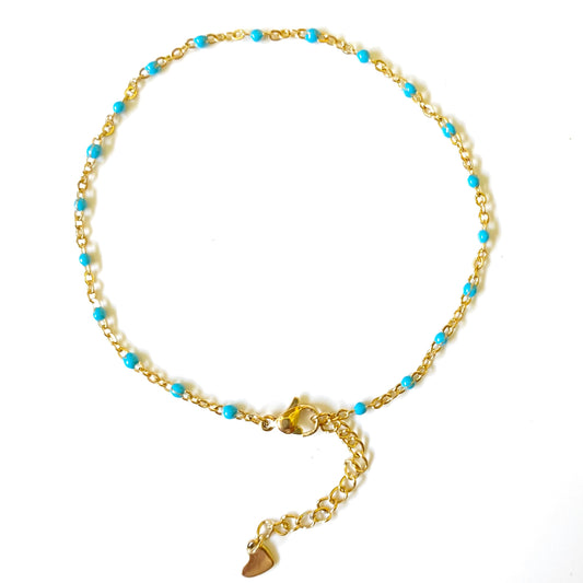 JUST THE THING ANKLET IN GOLD