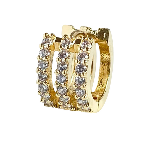 TIRAMISU HUGGIE EARRING