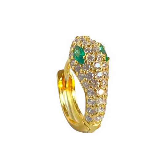 SERPENT HUGGIE EARRING