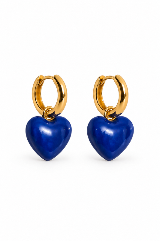 HOT POP EARRING BLUE