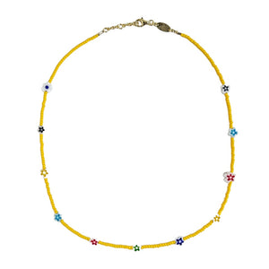 SUNNY SIDE YELLOW NECKLACE