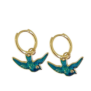 BELLA BLUE BIRD EARRINGS