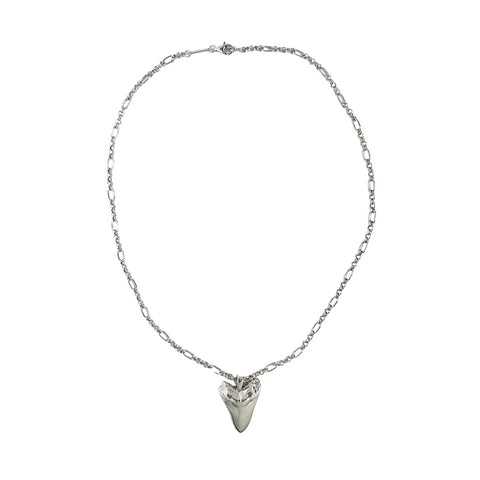 GOOD FORTUNE SHARKY NECKLACE SILVER