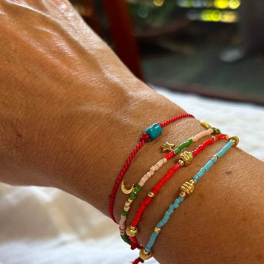 SUNSHINE BEACH AQUA BRACELET