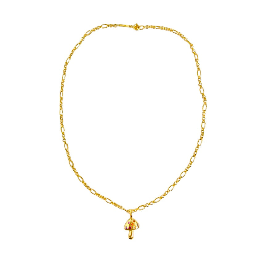 MINI MAGIC RAINBOW GOLD NECKLACE
