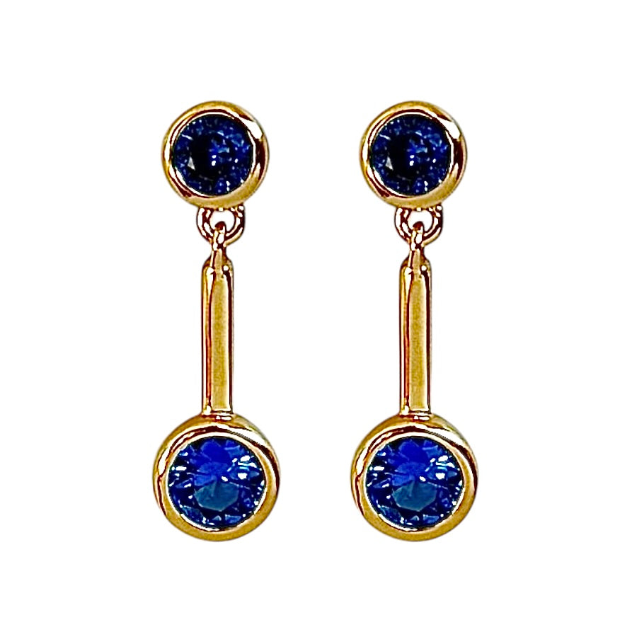CHARLOTTE TOPAZ EARRINGS