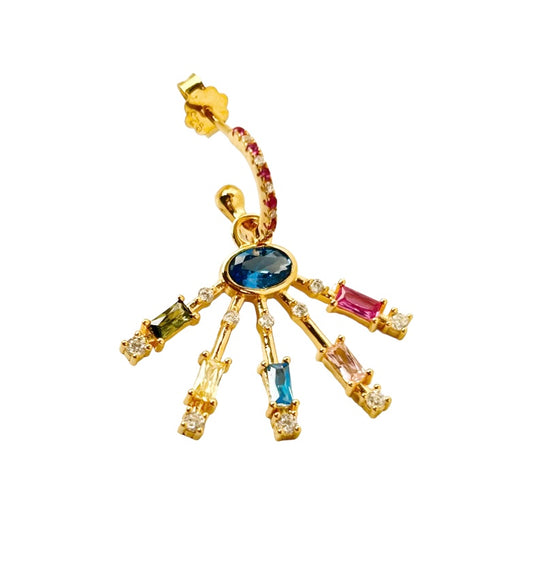 FAN EARRINGS