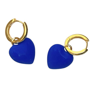 HOT POP EARRING BLUE