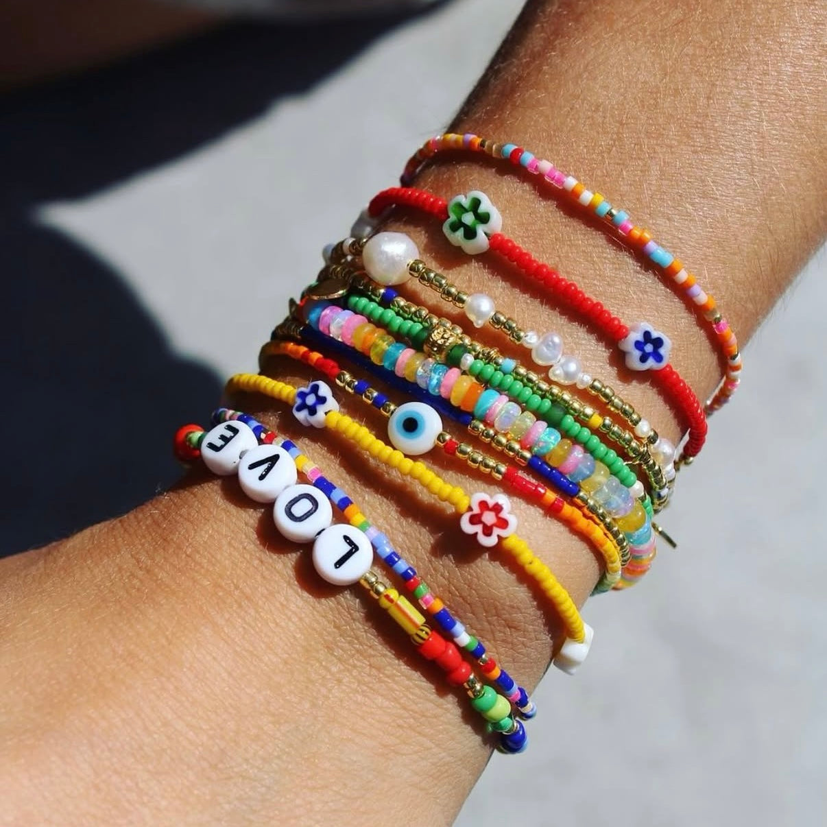 SPOOKY RAINBOW BRACELET