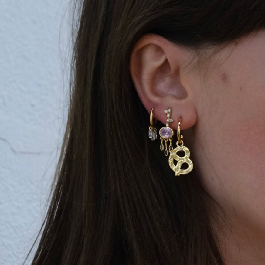 SWEETHEART EARRINGS GOLD