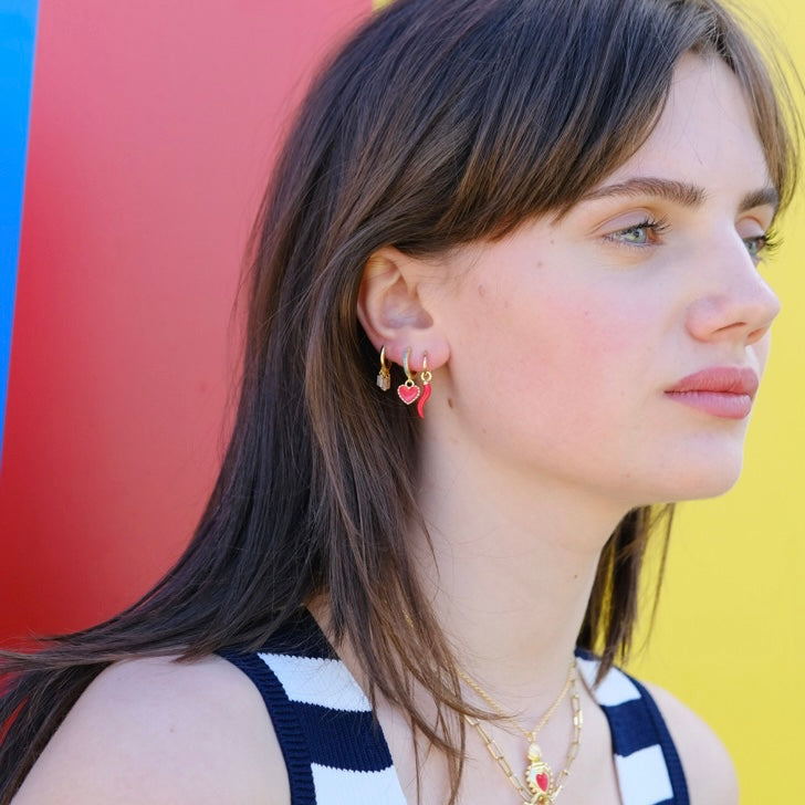 CHILLI SUMMER EARRINGS GOLD