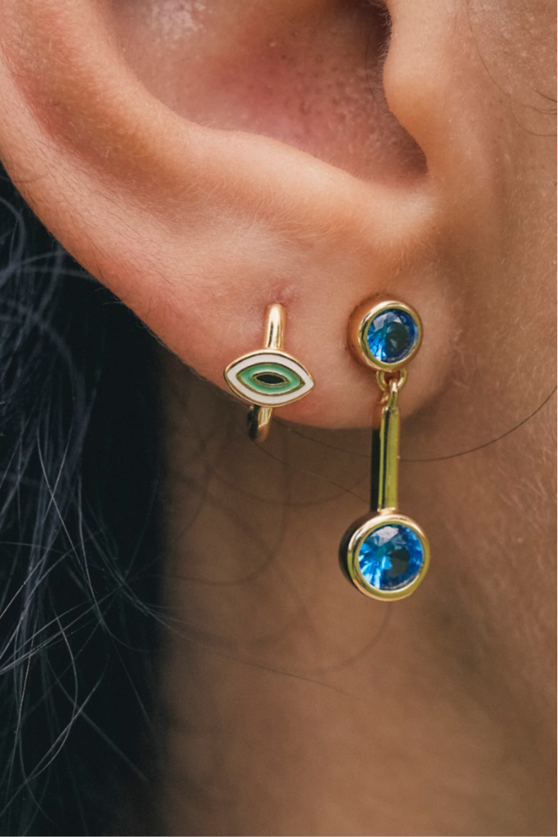 CHARLOTTE TOPAZ EARRINGS