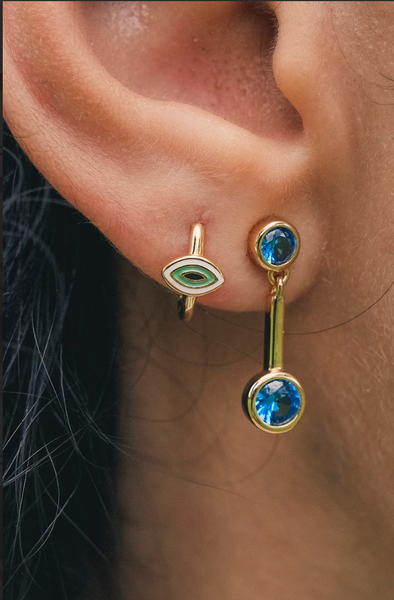 CHARLOTTE TOPAZ EARRINGS