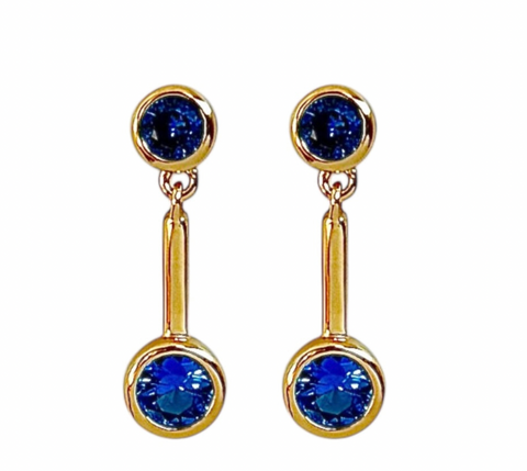 CHARLOTTE TOPAZ EARRINGS