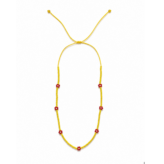 FLOWER POWER  NECKLACE
