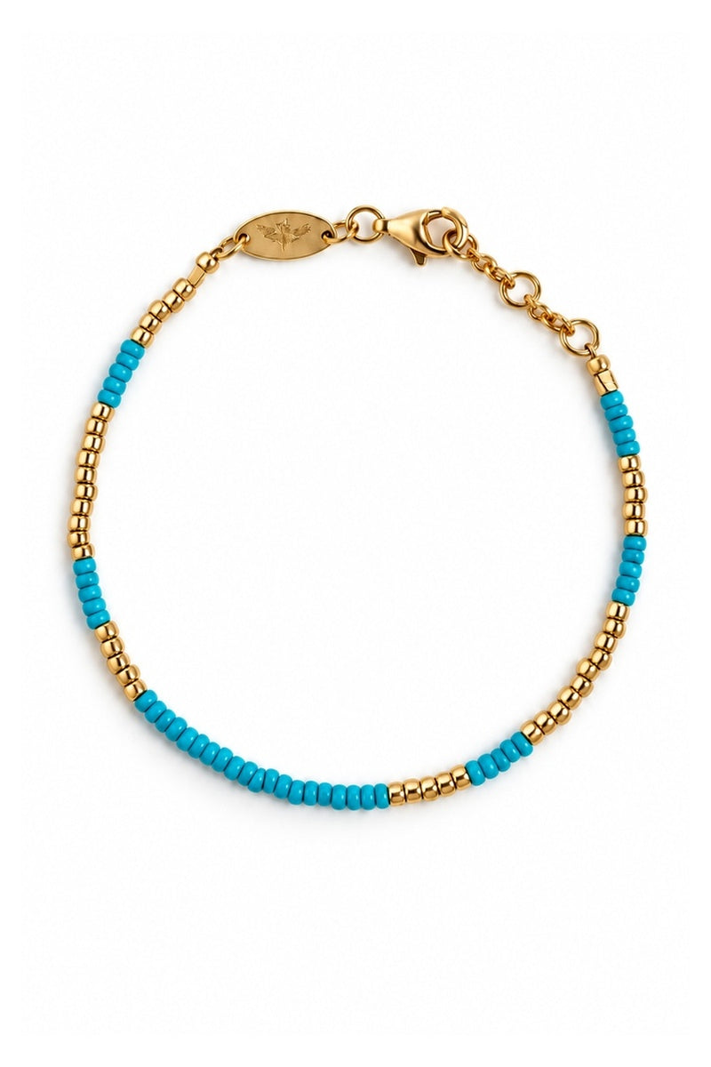 HAPPY PLACE AQUAMARINE BRACELET