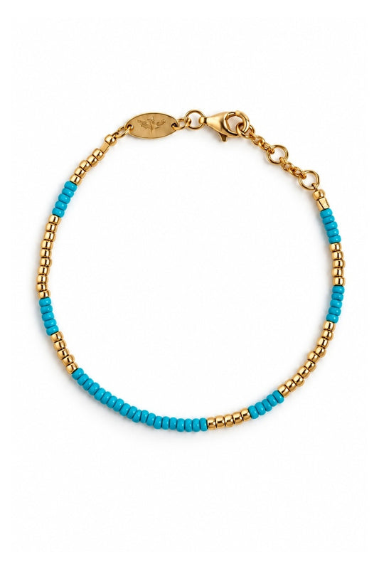 HAPPY PLACE AQUAMARINE BRACELET