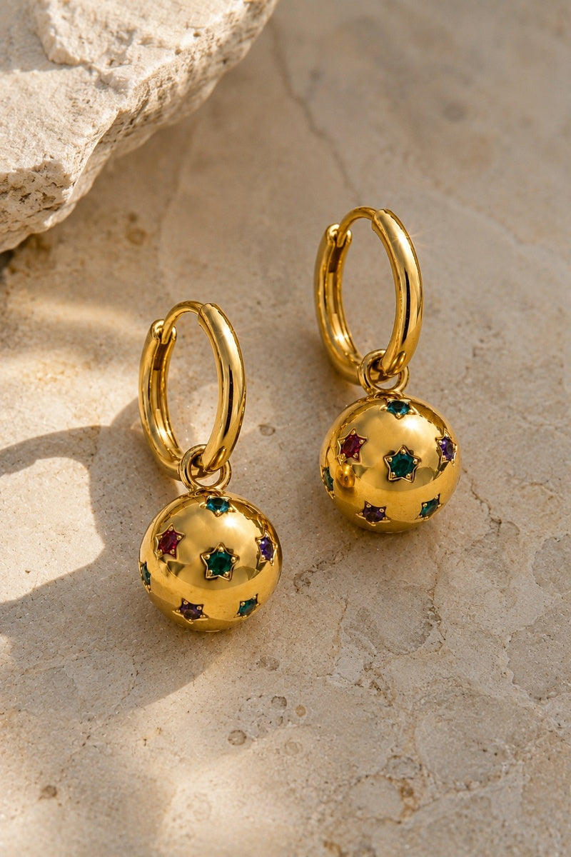 PRE -ORDER    DISCO CISCO EARRING
