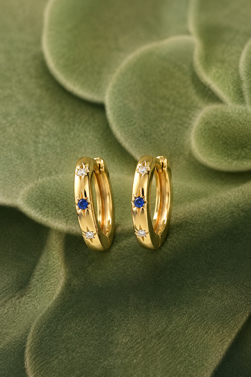 MIDNIGHT STAR EARRINGS