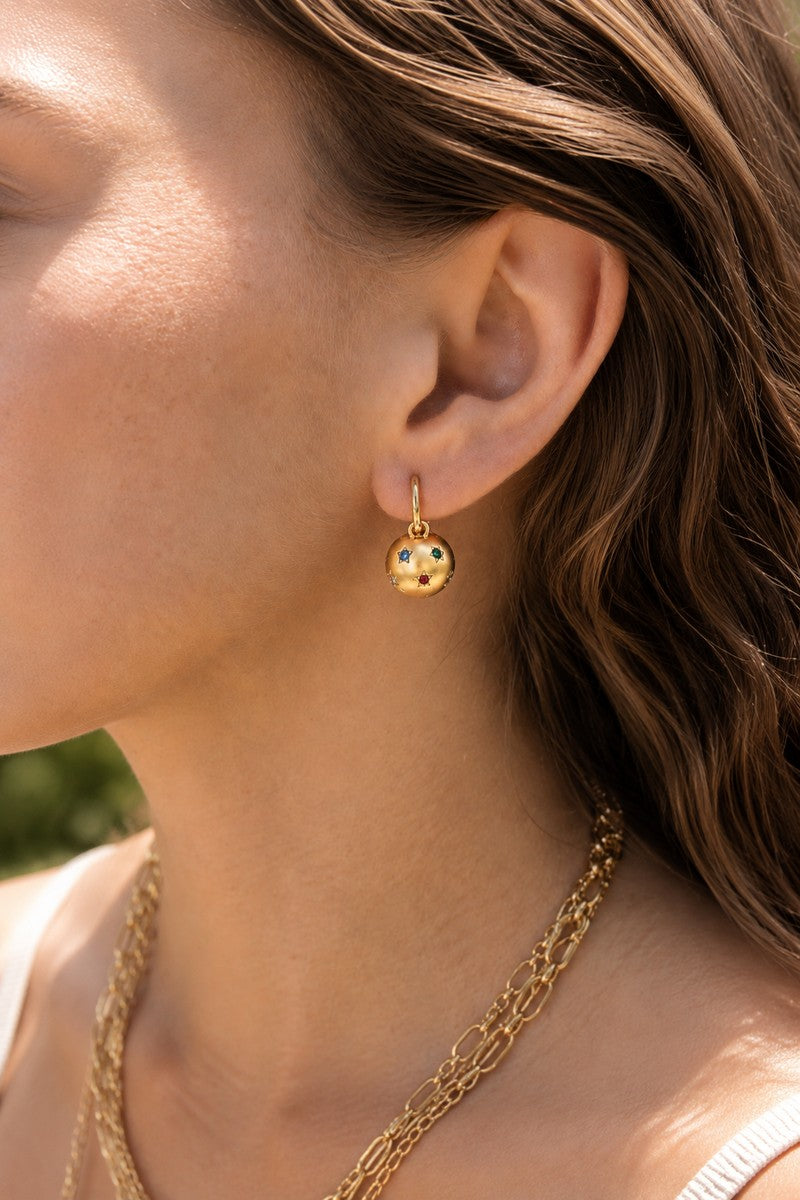 PRE -ORDER    DISCO CISCO EARRING