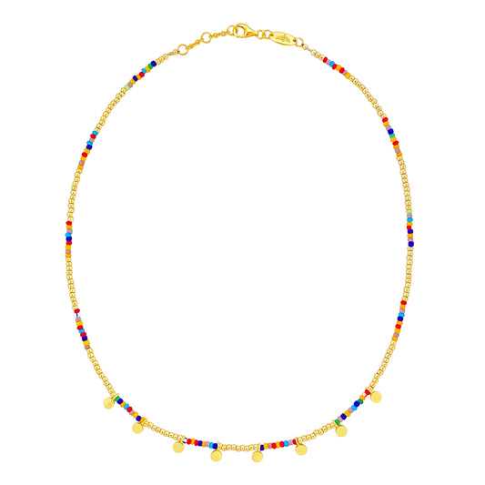 GOLD CARNIVAL NECKLACE