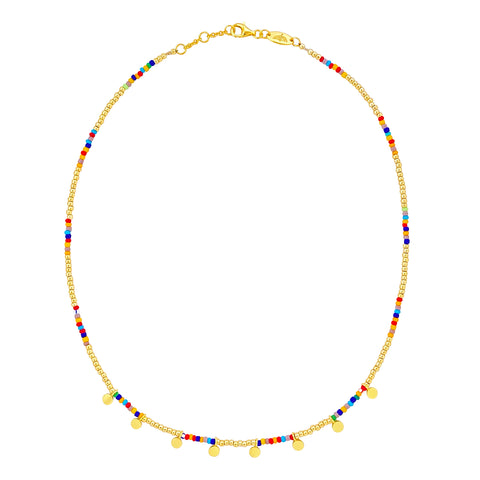 GOLD CARNIVAL NECKLACE