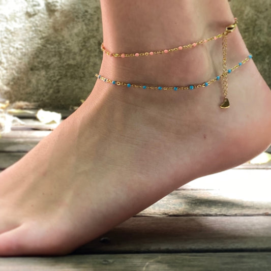 JUST THE THING ANKLET IN GOLD