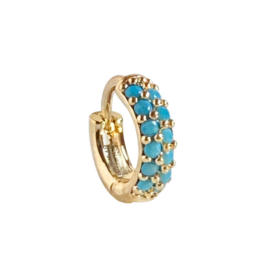 OCEAN WAVE TURQUOISE HUGGIE