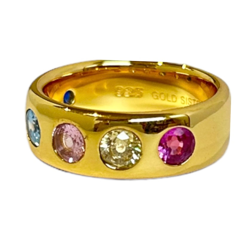MIND DAZE GOLD RING