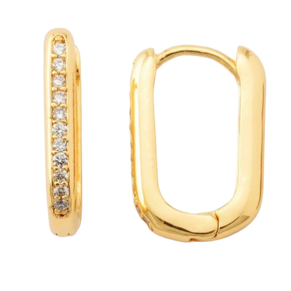 MILKY WAY HOOP EARRINGS