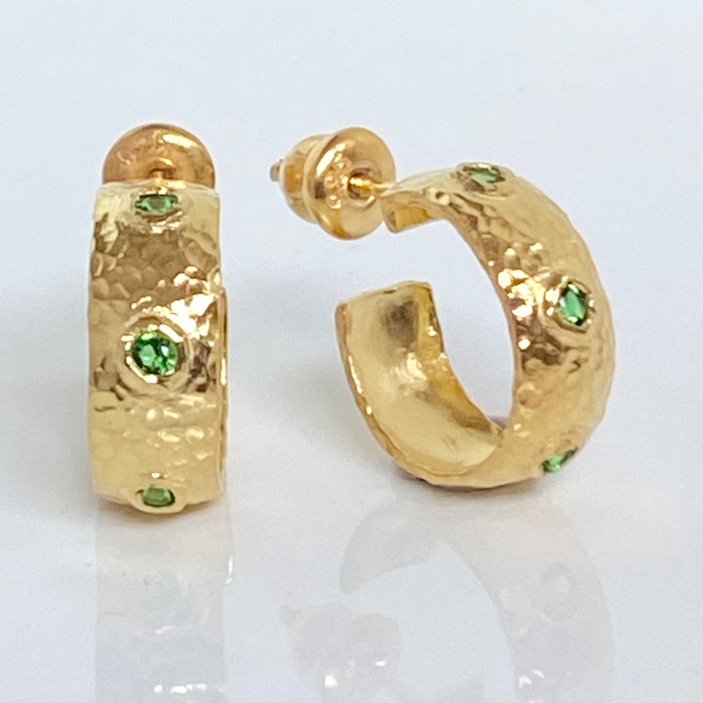 ROMA HOOP GOLD EARRINGS
